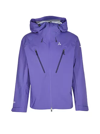 SCHÖFFEL | Giacca da trekking da uomo Style Blaueis 3L con cappuccio | lila